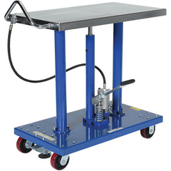 Hydraulic Air Post Table 1K lb 20 × 36 - Exact Tool & Supply
