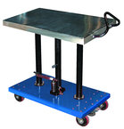 Hydraulic Lift Table - 32 x 48'' 6,000 lb Capacity; 36 to 54" Service Range - Exact Tool & Supply