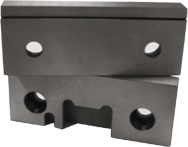 Chick CNC Vise Outboard Hard Jaw Plate Set - Exact Tool & Supply