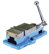 Swivel Precision Machine Vise - 4" Jaw Width - Exact Tool & Supply