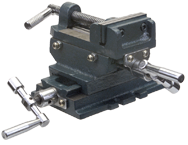 2-Way Cross Slide Vise - Model #TCV3- 3" Jaw Width - Exact Tool & Supply