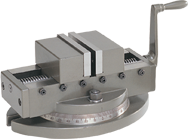 4" Self Centering Vise with 360° Swivel Base - Exact Tool & Supply