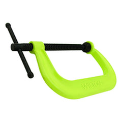 402SF Series Hi-Vis C-Clamp–2 1/4″ Throat Depth–2 1/8″ Maximum Opening - Exact Tool & Supply