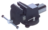 Swivel Bench Vise - Model #SV5- 5" Jaw Width - Exact Tool & Supply