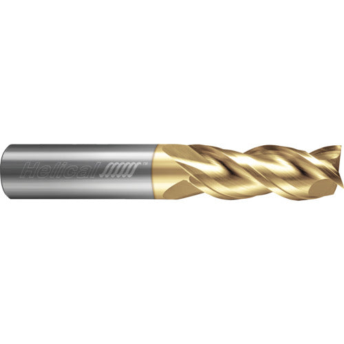 ‎3 Flute - Square - 40 Degree Helix - 1.0000″ (1) Cutter DIA × 1.0000″ (1) Shank DIA × 4.2500″ (4-1/4) LOC × 7.0000″ (7) OAL  - ZPLUS Coated