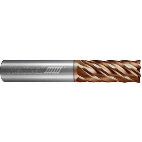 ‎6 Flute - Square - 1.0000″ (1) Cutter DIA × 1.0000″ (1) Shank DIA × 2.0000″ (2) LOC × 4.5000″ (4-1/2) OAL  - TPLUS Coated