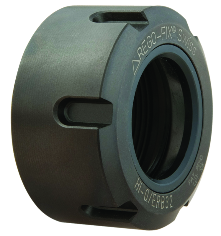 Hi-QÂ® ERBÂ ER25Â Friction Bearing Nut - Exact Tool & Supply