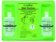 Double Eye Wash Station; 2- 16 oz Bottles; HAZ58 - Exact Tool & Supply