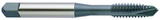 1-8 H4 3FL SP PT TAP PLUG TIN - Exact Tool & Supply