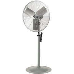 Oscillating Pedestal Fan 27 × 27 × 94.75 - Exact Tool & Supply