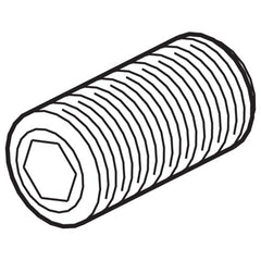 ‎SS03M027 SET SCREW M18X2X20-4 - Exact Tool & Supply