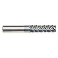 12mm x 12mm x 30mm x 83mm x 7 Flute  1mmR 2.5xD Pow-R-Path Mill AlCRNX Coated-Series IPC7-CR - Exact Tool & Supply