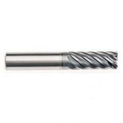 8mm x 8mm x 24mm x 63mm x 7 Flute  Square 3xD Pow-R-Path Mill AlCRNX Coated-Series IPT7-SQ - Exact Tool & Supply