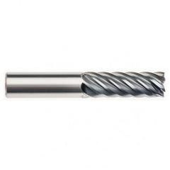 12mm x 12mm x 30mm x 83mm x 7 Flute  Square 2.5xD Pow-R-Path Mill AlCRNX Coated-Series IPT7-SQ - Exact Tool & Supply