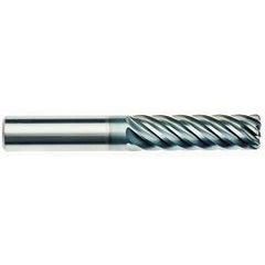 3/8 x 3/8 x 1-1/2 x 3-1/2 x 7 Flute  .030R 4xD Pow-R-Path Mill AlCRNX Coated-Series IPT7-CR - Exact Tool & Supply