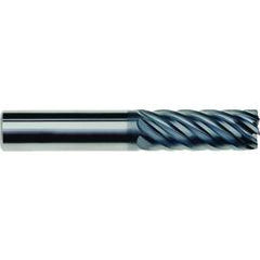 3/4 x 3/4 x 1-7/8 x 4-1/2 x .125 Rad 9 Flute End Mill IPT9-AlCrNX Coated - Exact Tool & Supply