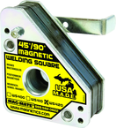 Magnetic Welding Square - Extra Heavy Duty - 3-3/4 x 1-1/2 x 4-3/8'' (L x W x H) - 150 lbs Holding Capacity - Exact Tool & Supply