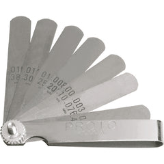 Proto 9 Blade Standard Feeler Gauge Set - Exact Tool & Supply