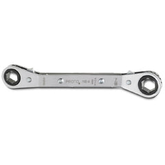 ‎Proto Offset Double Box Reversible Ratcheting Wrench 3/8″ × 7/16″ - 6 Point - Exact Tool & Supply