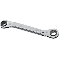 ‎Proto Offset Double Box Reversible Ratcheting Wrench 1/4″ × 5/16″ - 12 Point - Exact Tool & Supply