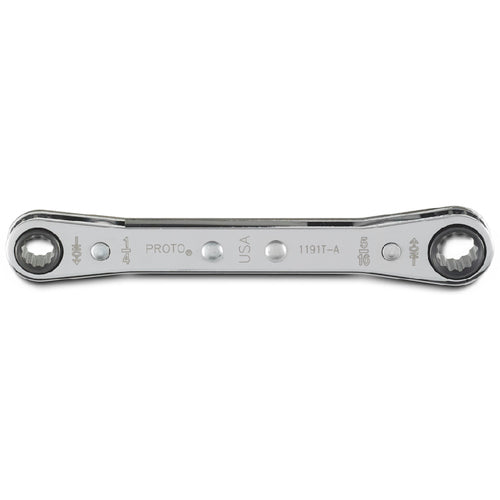 ‎Proto Double Box Ratcheting Wrench 1/4″ × 5/16″ - 12 Point - Exact Tool & Supply