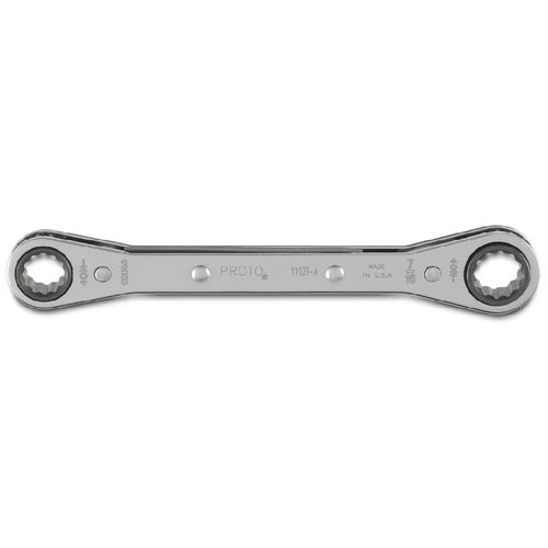 ‎Proto Double Box Ratcheting Wrench 3/8″ × 7/16″ - 12 Point - Exact Tool & Supply