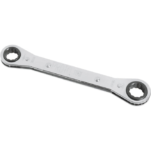 ‎Proto Double Box Ratcheting Wrench 11 × 13 mm - 6 Point - Exact Tool & Supply