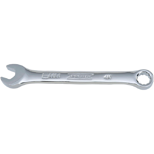 ‎Proto Full Polish Metric Short Combination Wrench 6 mm - 12 Point - Exact Tool & Supply
