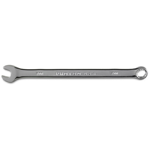 ‎Proto Full Polish Combination Wrench 7 mm - 12 Point - Exact Tool & Supply