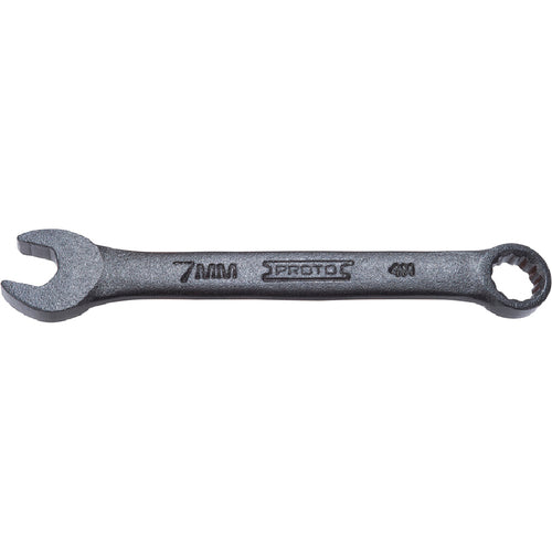 ‎Proto Black Oxide Metric Short Combination Wrench 7 mm - 12 Point - Exact Tool & Supply