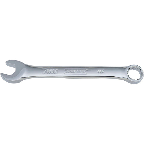 ‎Proto Full Polish Metric Short Combination Wrench 7 mm - 12 Point - Exact Tool & Supply