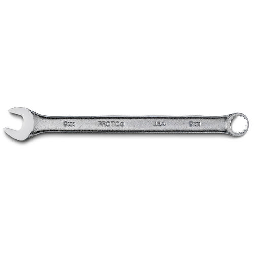 ‎Proto Satin Combination Wrench 9 mm - 12 Point - Exact Tool & Supply