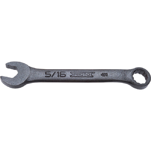‎Proto Black Oxide Short Combination Wrench 5/16″ - 12 Point - Exact Tool & Supply