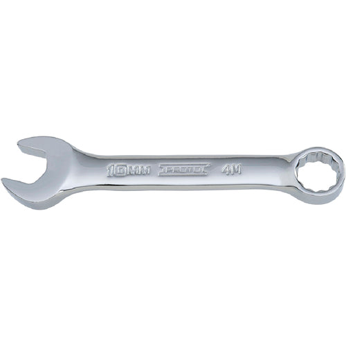 ‎Proto Full Polish Metric Short Combination Wrench 10 mm - 12 Point - Exact Tool & Supply