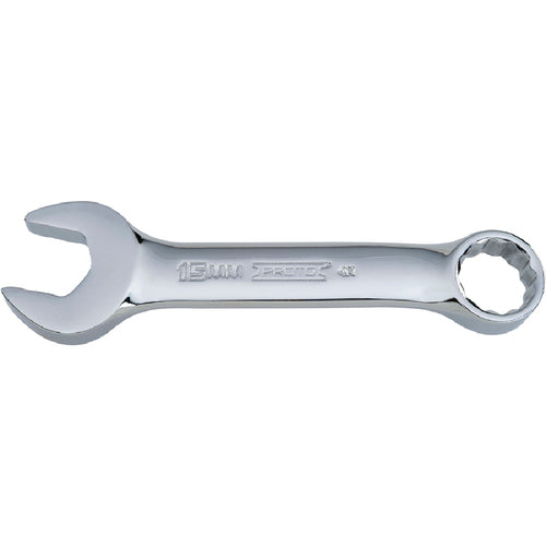 ‎Proto Full Polish Metric Short Combination Wrench 15 mm - 12 Point - Exact Tool & Supply