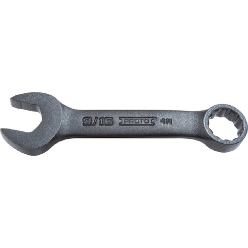 ‎Proto Black Oxide Short Combination Wrench 9/16″ - 12 Point - Exact Tool & Supply