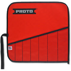 Proto Red Canvas 7-Pocket Tool Roll - Exact Tool & Supply