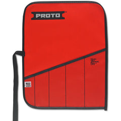 Proto Red Canvas 5-Pocket Tool Roll - Exact Tool & Supply