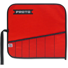 Proto Red Canvas 7-Pocket Tool Roll - Exact Tool & Supply