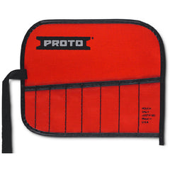 Proto Red Canvas 8-Pocket Tool Roll - Exact Tool & Supply