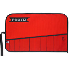 Proto Red Canvas 11-Pocket Tool Roll - Exact Tool & Supply