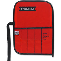 Proto Red Canvas 5-Pocket Tool Roll - Exact Tool & Supply