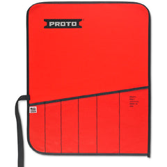 Proto Red Canvas 9-Pocket Tool Roll - Exact Tool & Supply