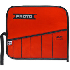 Proto Red Canvas 6-Pocket Tool Roll - Exact Tool & Supply