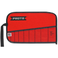 Proto Red Canvas 9-Pocket Tool Roll - Exact Tool & Supply
