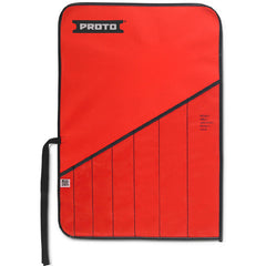 Proto Red Canvas 7-Pocket Tool Roll - Exact Tool & Supply