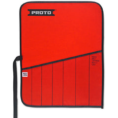 Proto Red Canvas 7-Pocket Tool Roll - Exact Tool & Supply