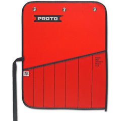 Proto Red Canvas 7-Pocket Tool Roll - Exact Tool & Supply