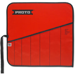 Proto Red Canvas 7-Pocket Tool Roll - Exact Tool & Supply