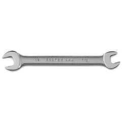 Proto Satin Open-End Wrench - 7/16″ × 1/2″ - Exact Tool & Supply